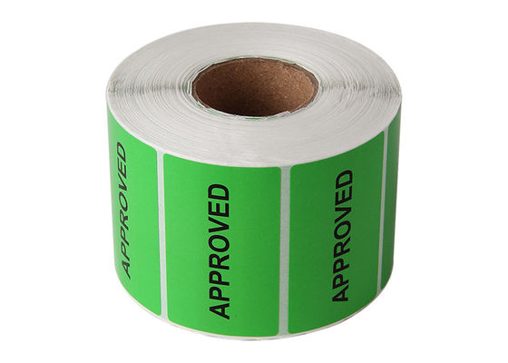ブランクを印刷するための100rolls/Box 67x28mm FSCの自己接着ラベル
