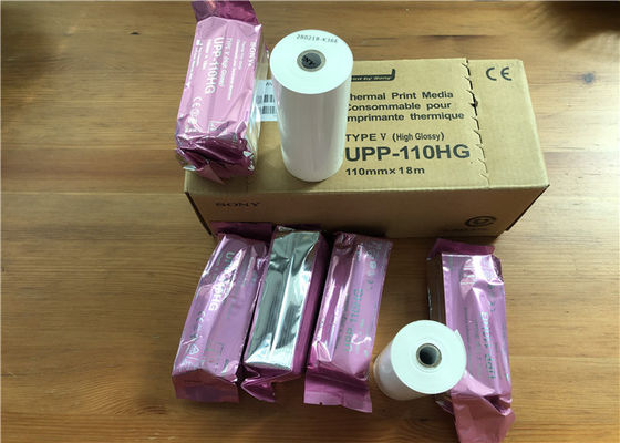 超音波10rolls/box 110x18mの感熱紙ロールUPP-110HD